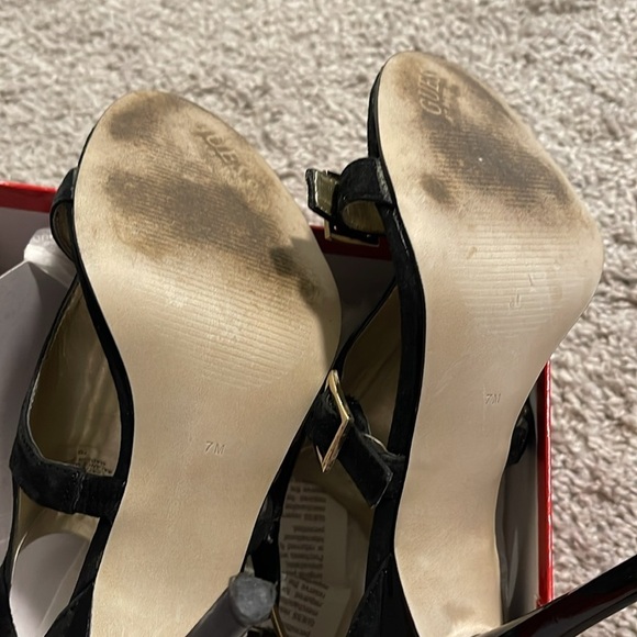 Guess Black Suede High Heel Sandals - Picture 4 of 6